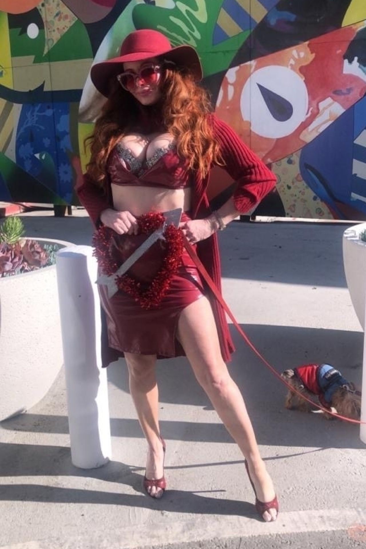 Phoebe Price Wishes You A Happy Valentine’s Day In Beverly Hills 0042