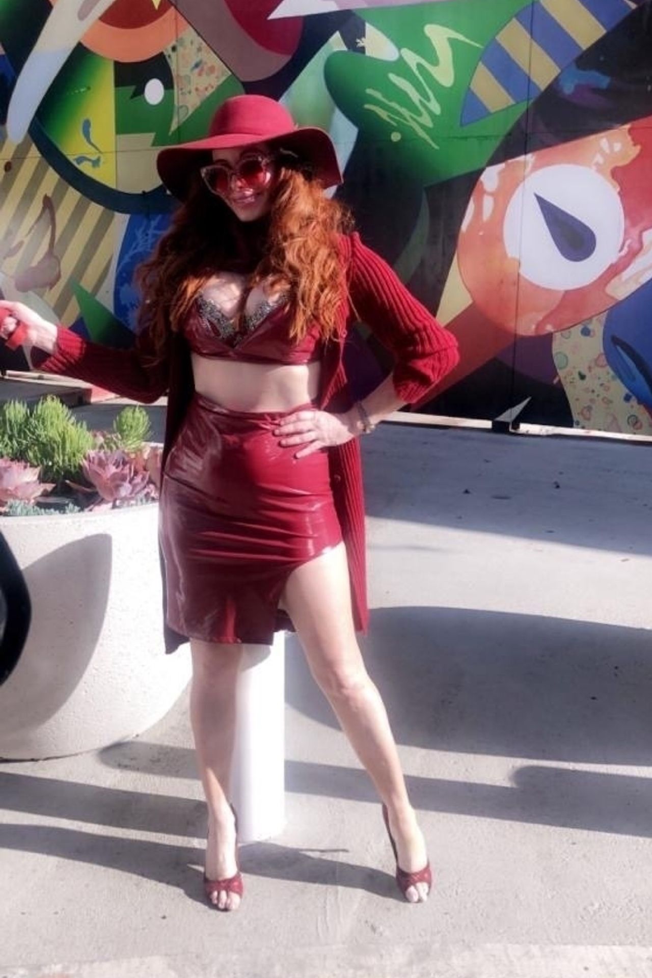 Phoebe Price Wishes You A Happy Valentine’s Day In Beverly Hills 0045