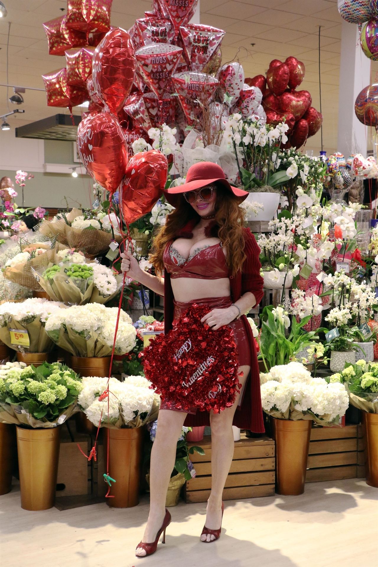 Phoebe Price Wishes You A Happy Valentine’s Day In Beverly Hills 0050