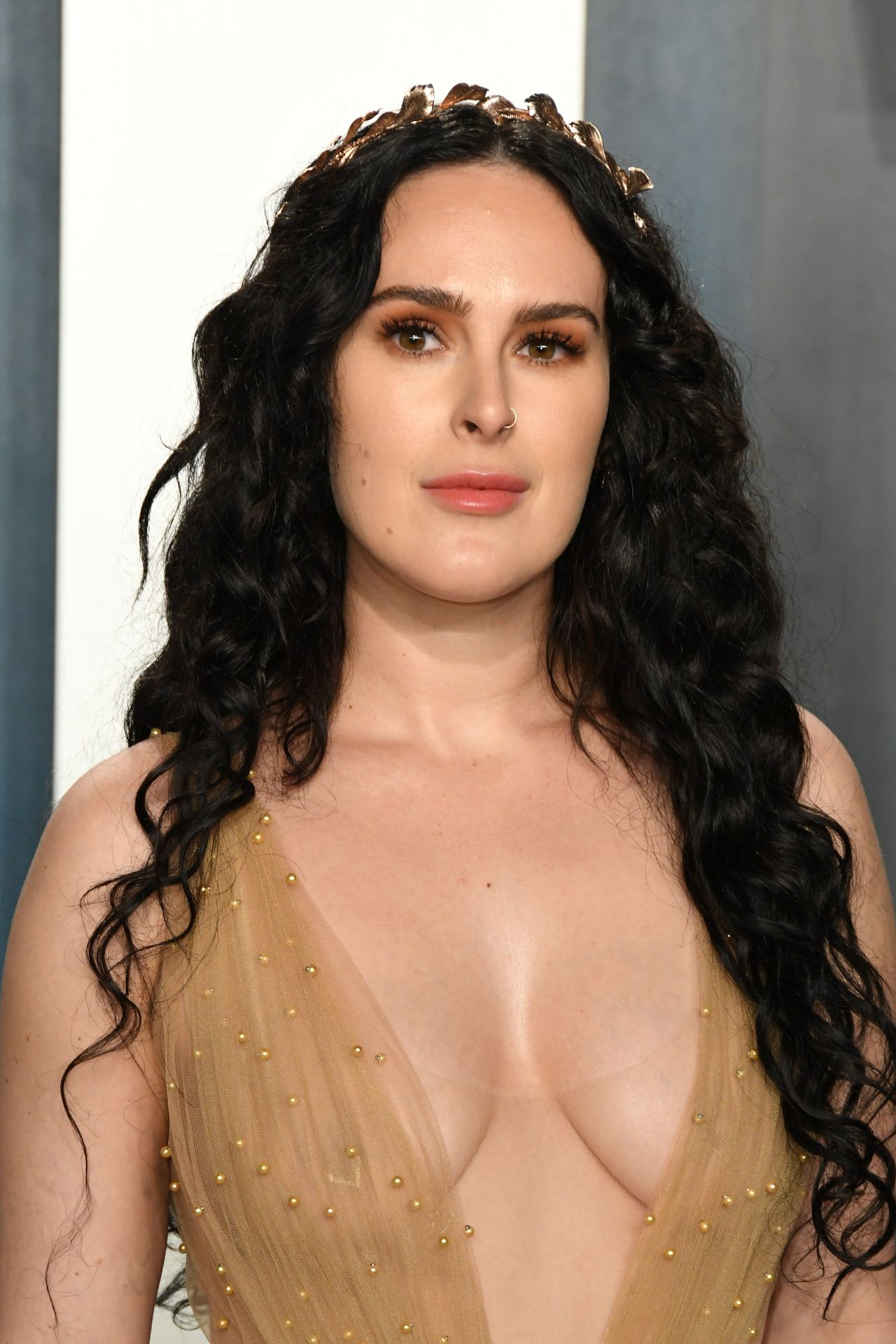 Rumer Willis Puts On Display Of Cleavage At Vanity Fair Party 0030