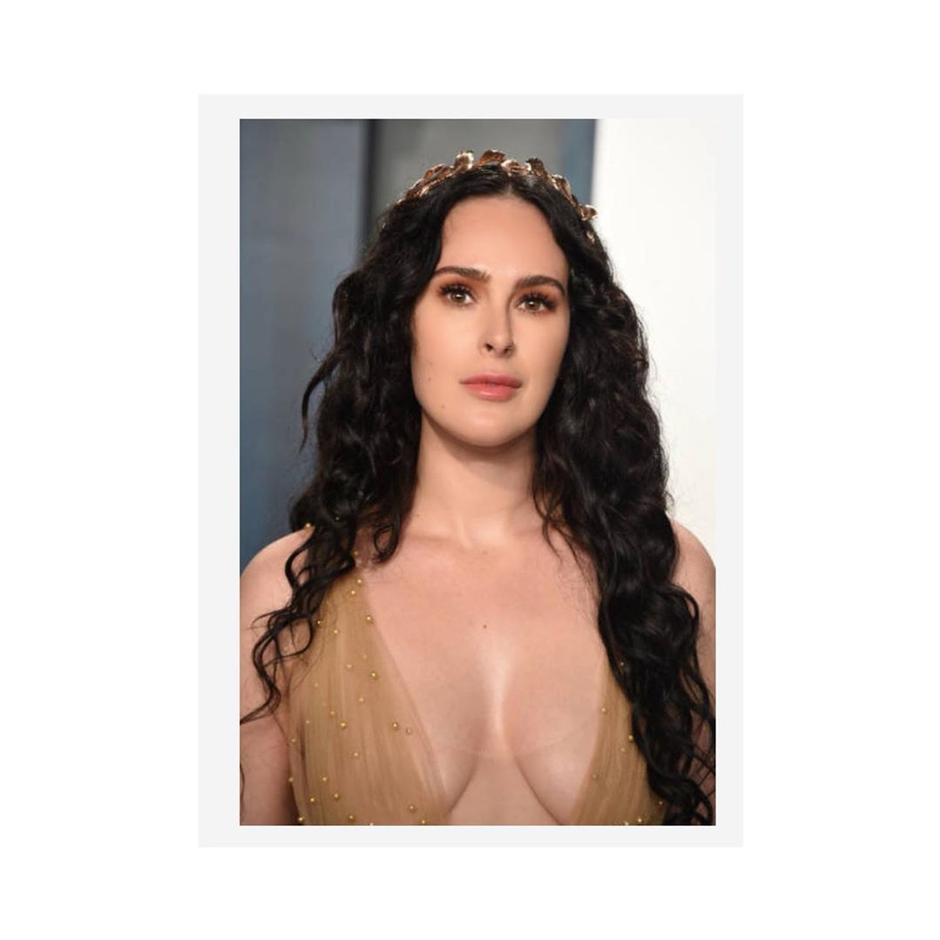 Rumer Willis Puts On Display Of Cleavage At Vanity Fair Party 0036