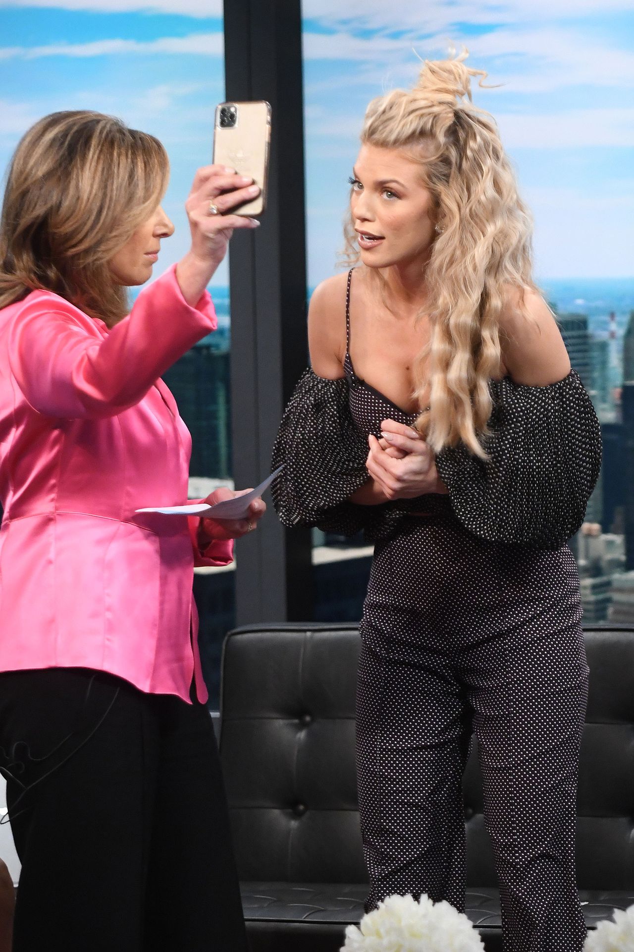 Annalynne Mccord Looks Pretty On Good Day New York 0004