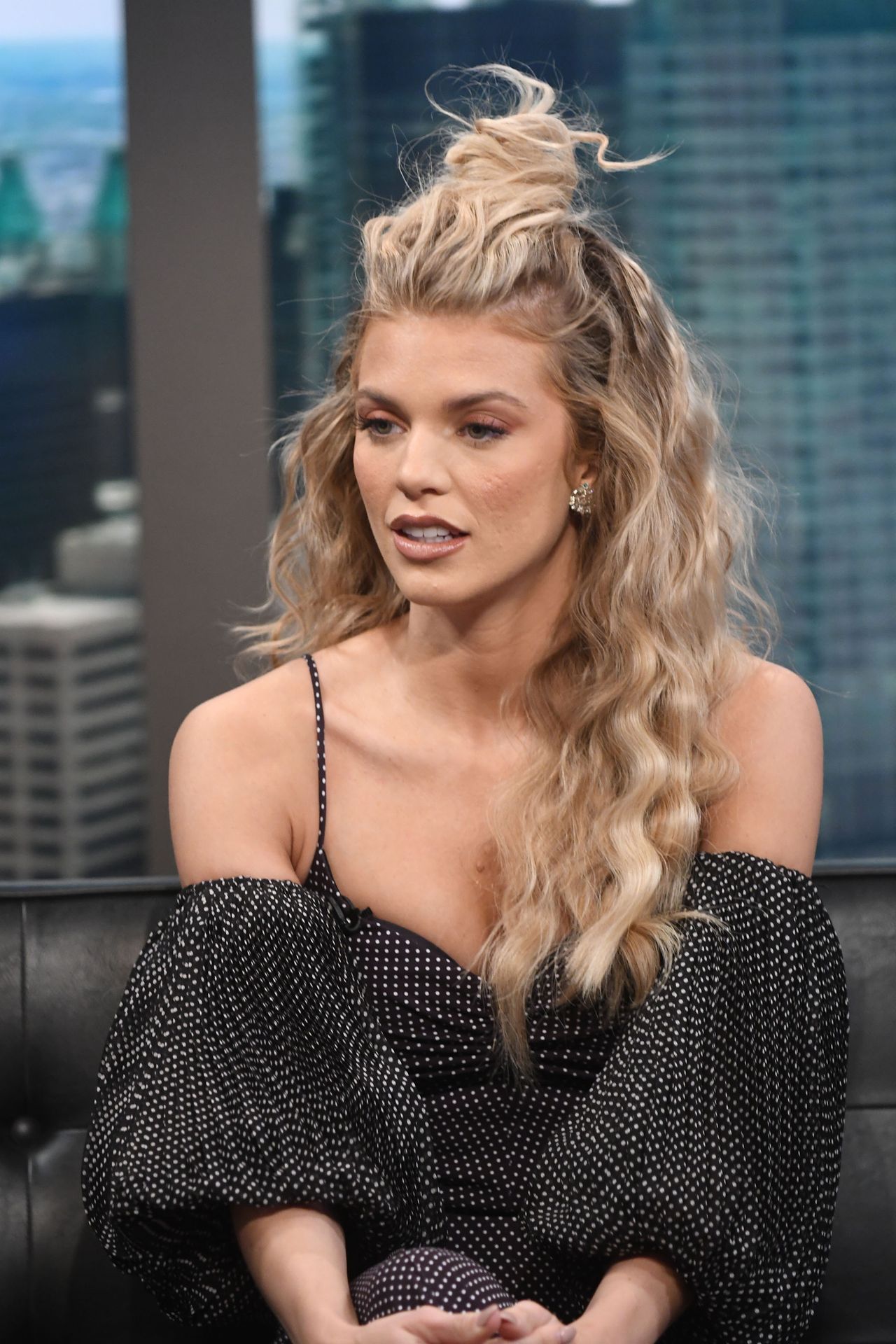 Annalynne Mccord Looks Pretty On Good Day New York 0015
