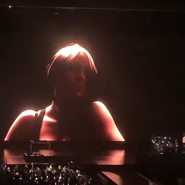 Billie Eilish Shows Some Skin At The Concert In Miami 0004