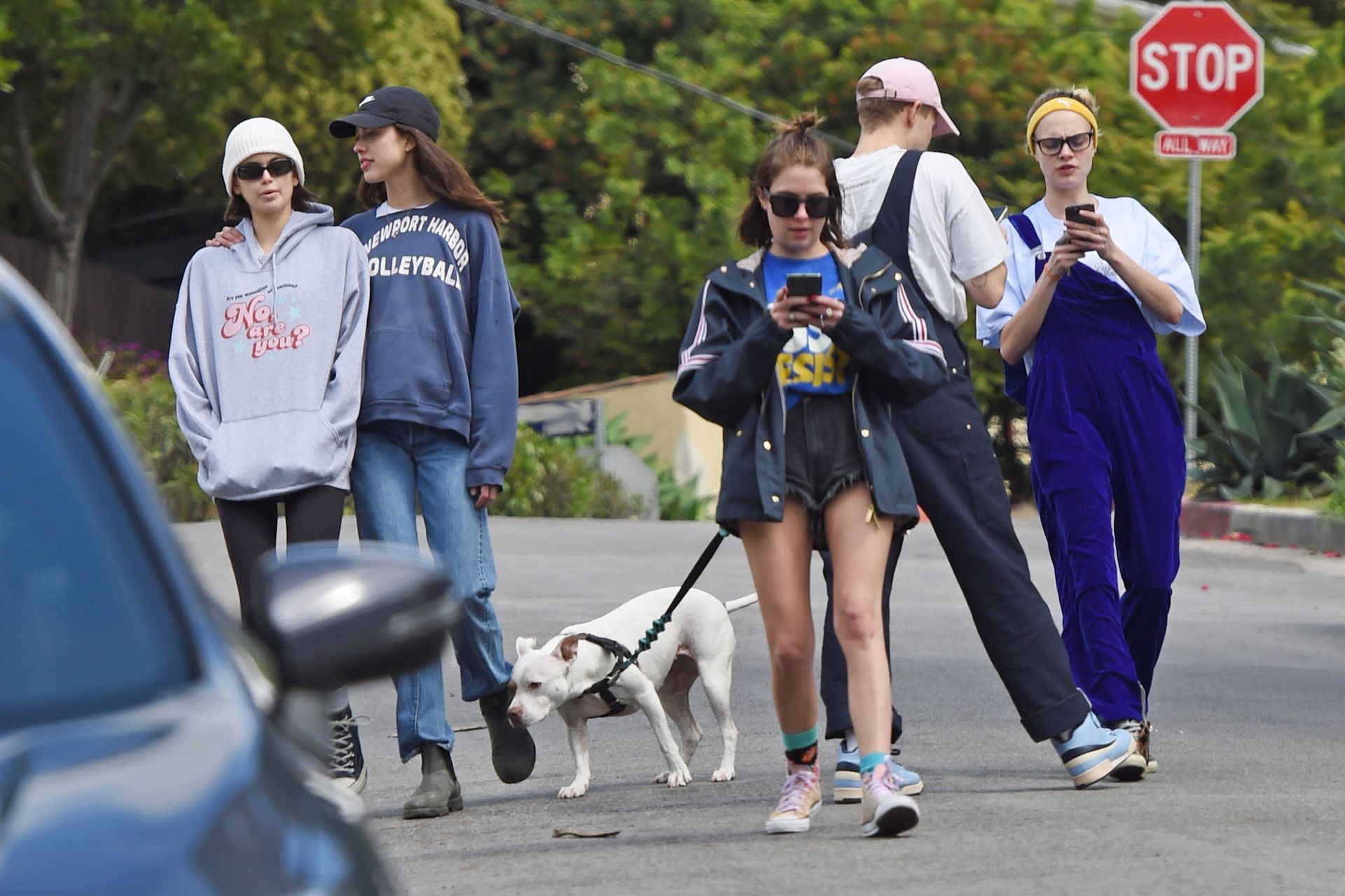 Cara Delevingne & Ashley Benson Head Out For A Walk In Los Angeles 0004