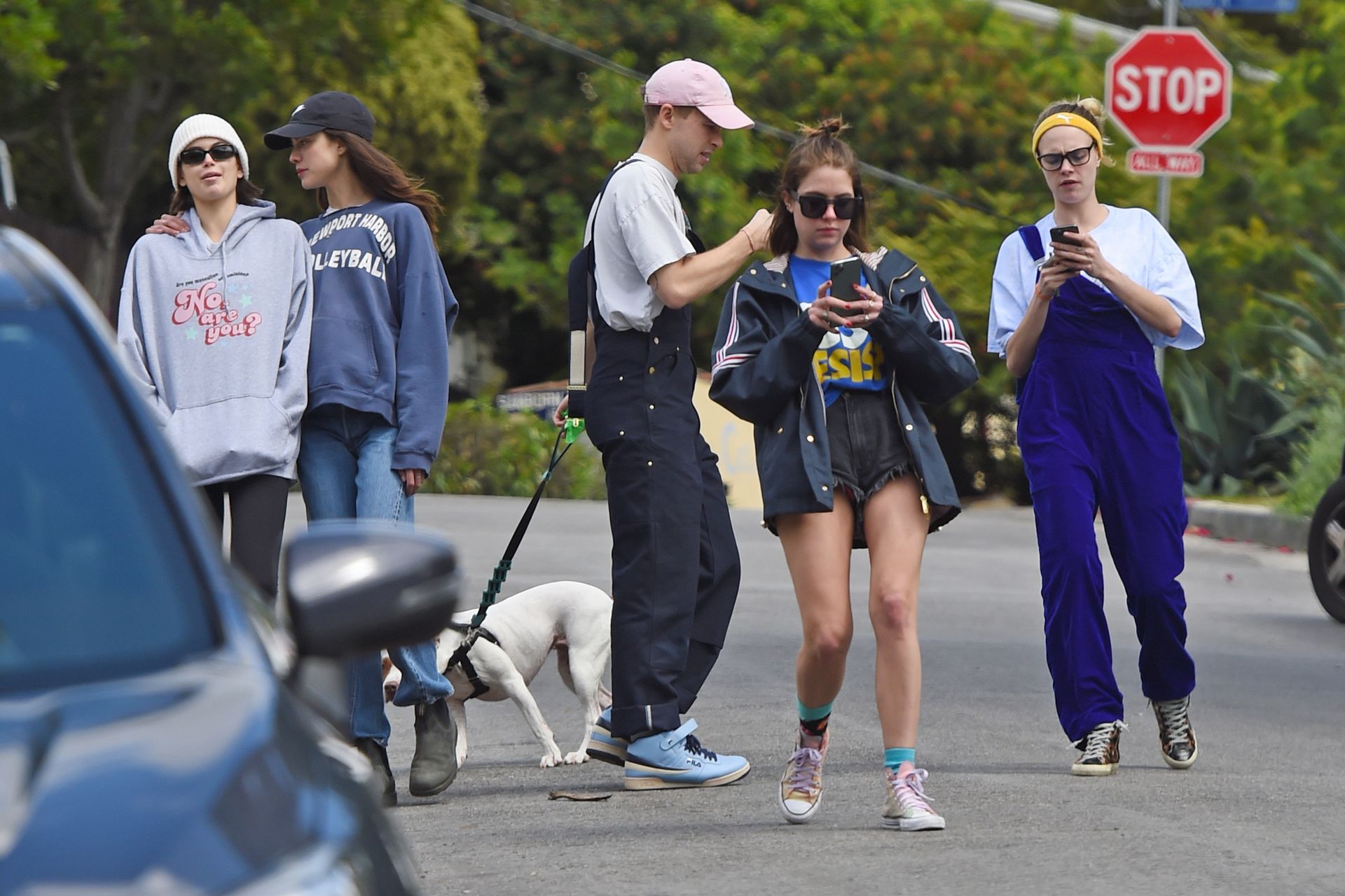 Cara Delevingne & Ashley Benson Head Out For A Walk In Los Angeles 0005
