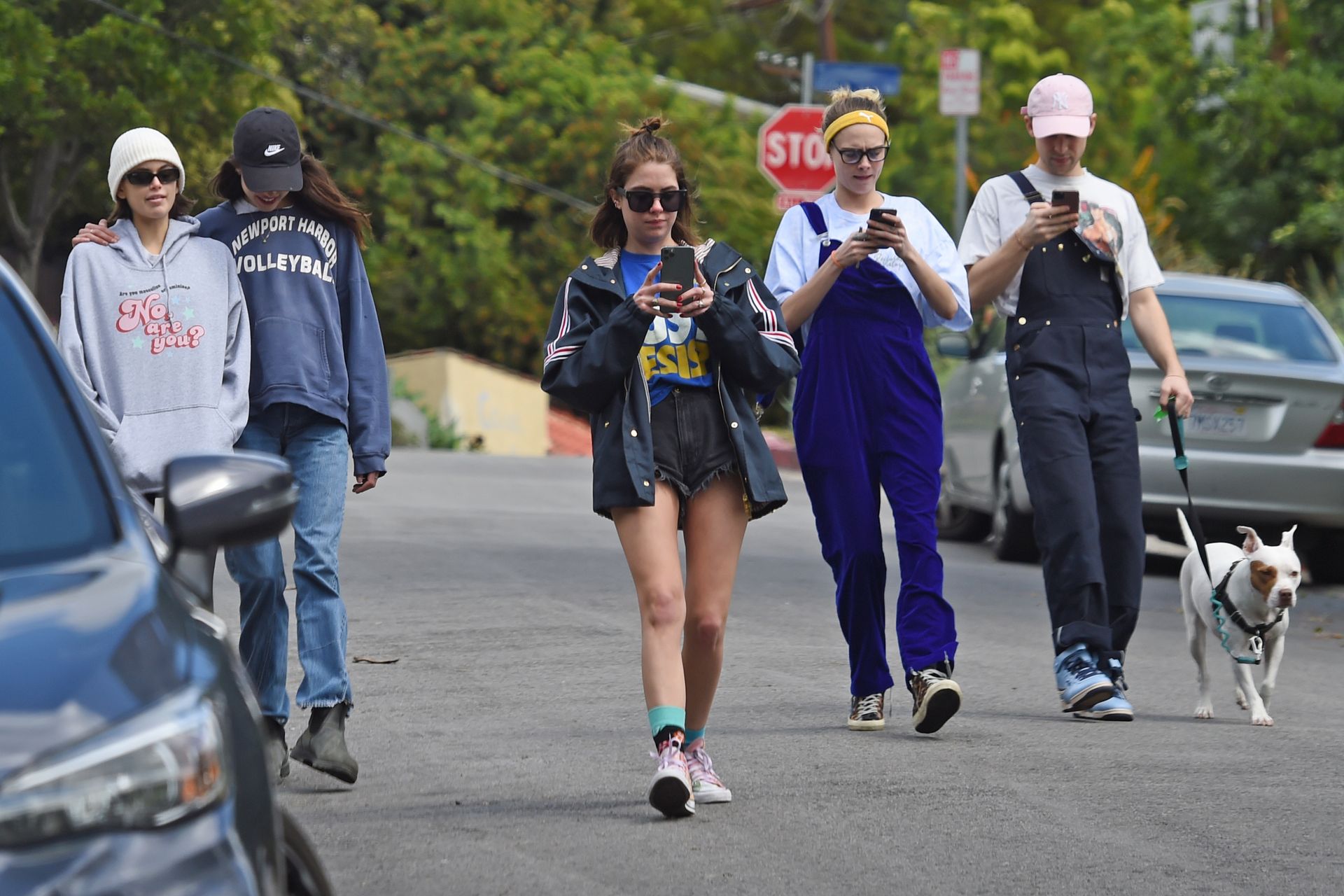Cara Delevingne & Ashley Benson Head Out For A Walk In Los Angeles 0007