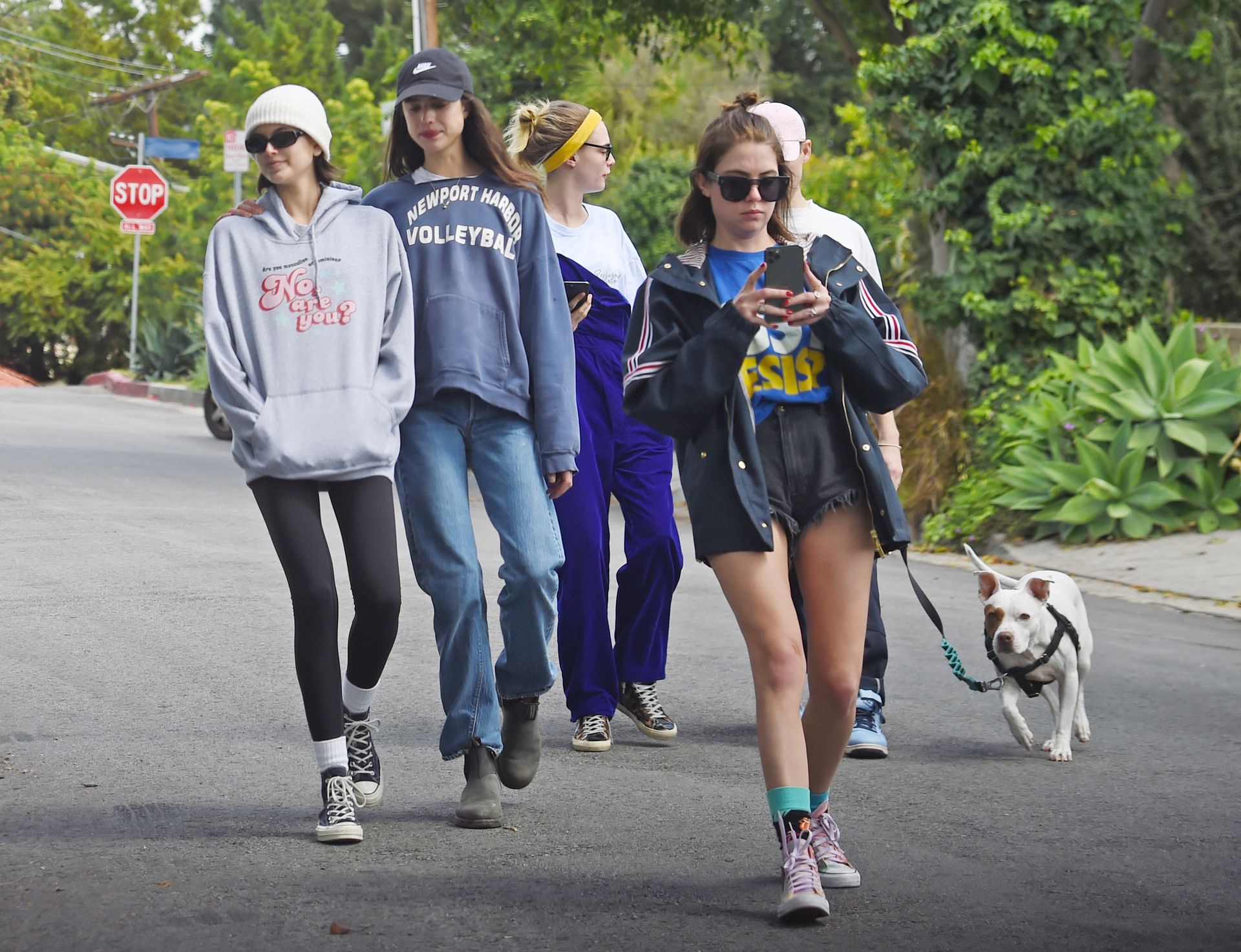 Cara Delevingne & Ashley Benson Head Out For A Walk In Los Angeles 0011