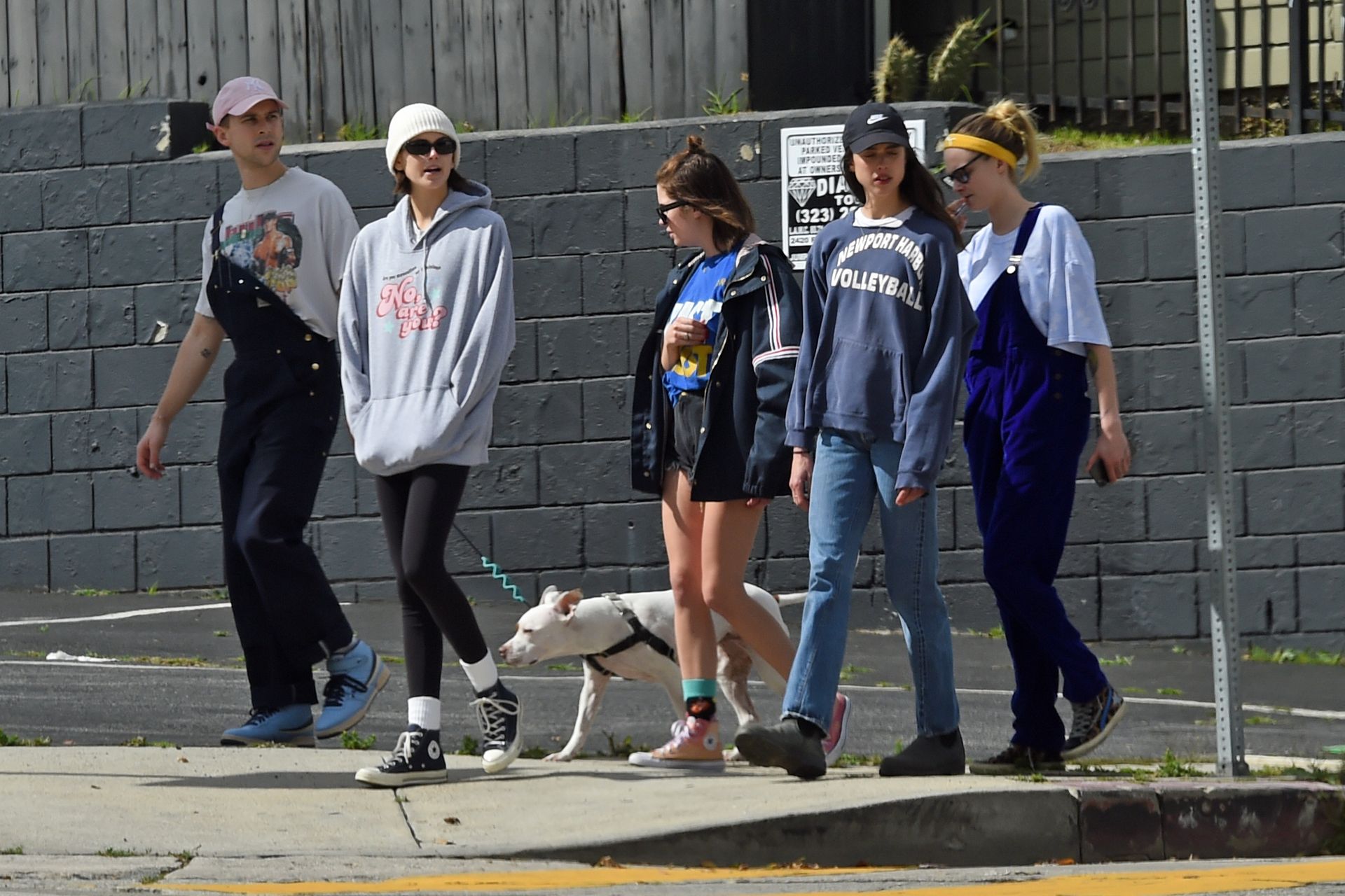 Cara Delevingne & Ashley Benson Head Out For A Walk In Los Angeles 0012