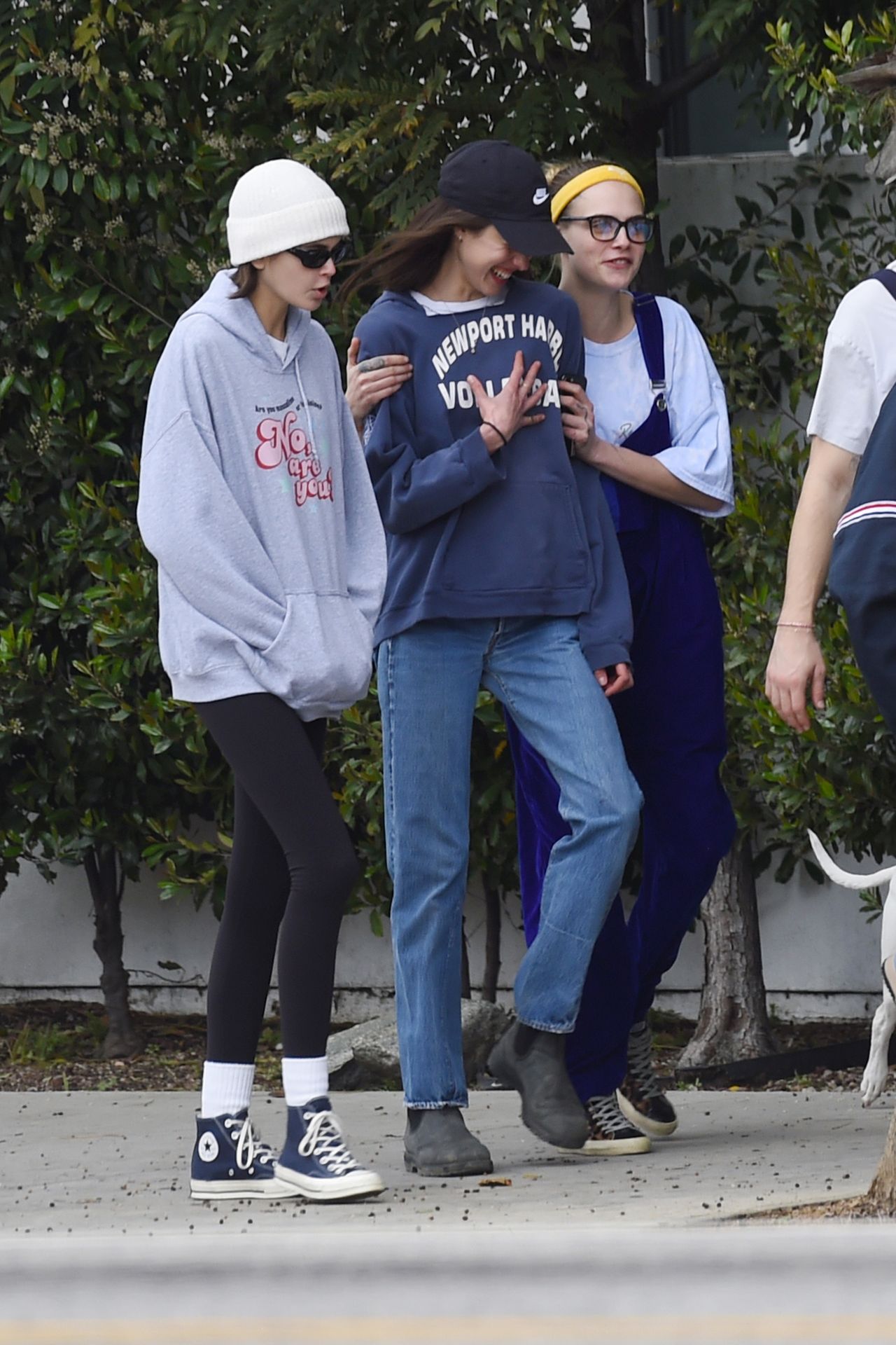 Cara Delevingne & Ashley Benson Head Out For A Walk In Los Angeles 0018