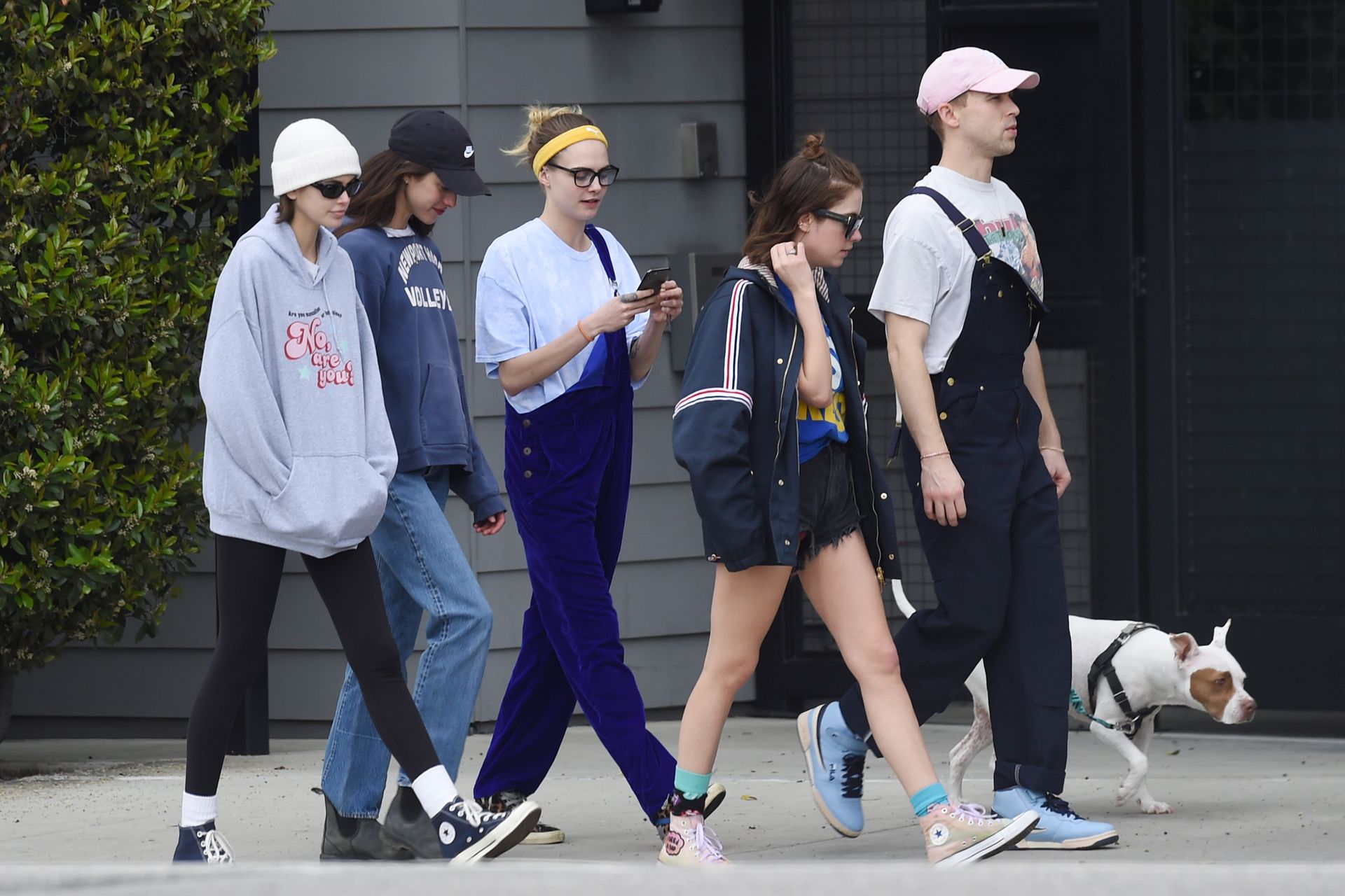 Cara Delevingne & Ashley Benson Head Out For A Walk In Los Angeles 0025