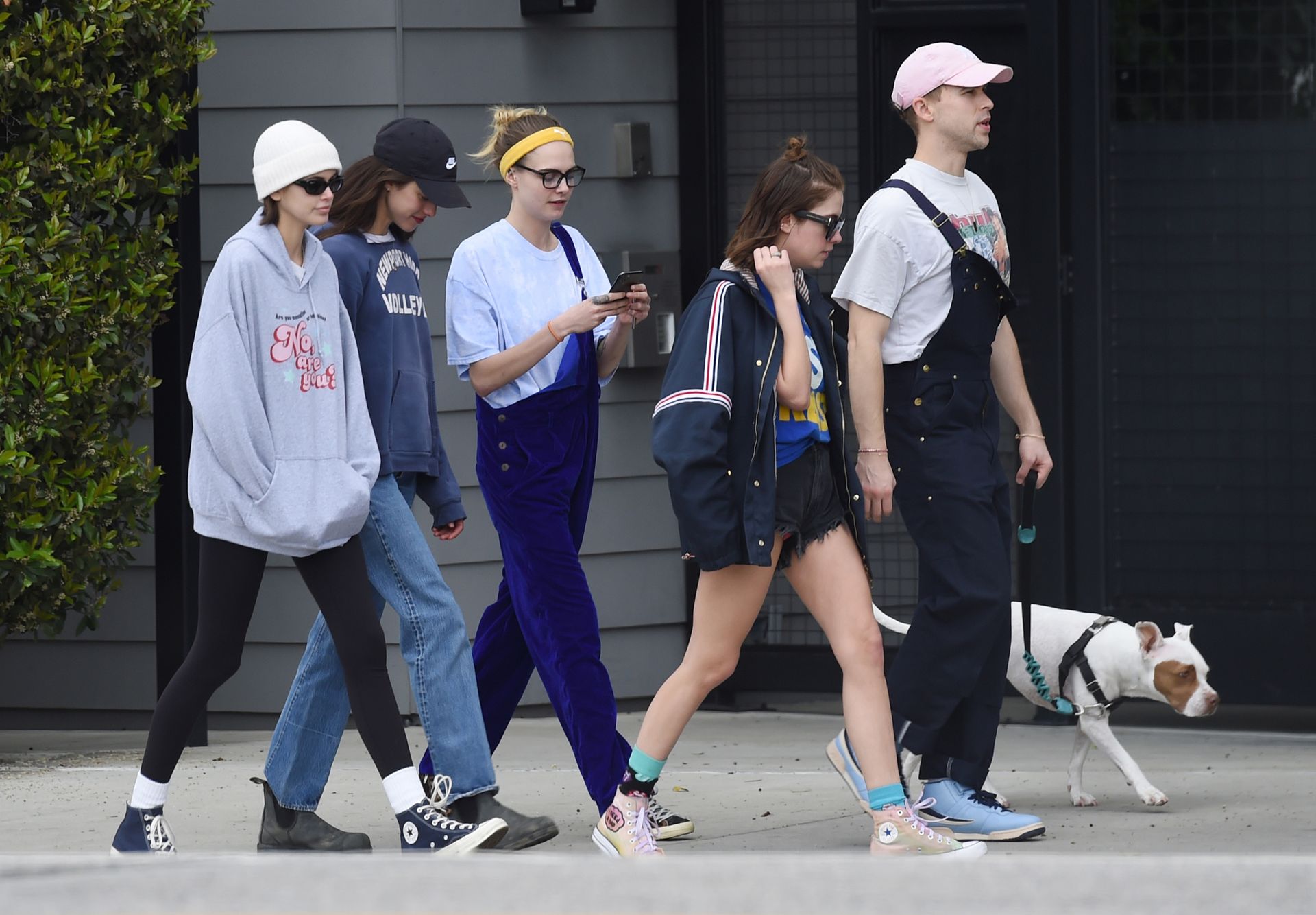 Cara Delevingne & Ashley Benson Head Out For A Walk In Los Angeles 0026