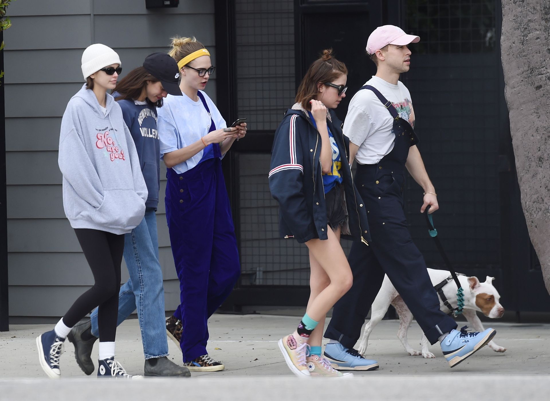 Cara Delevingne & Ashley Benson Head Out For A Walk In Los Angeles 0027
