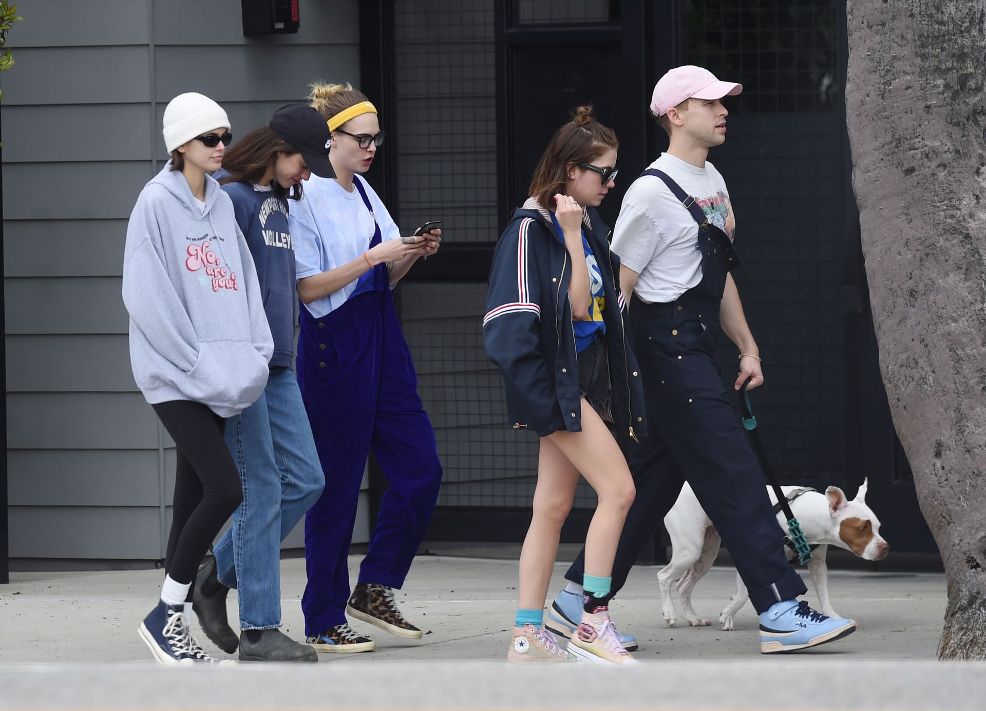 Cara Delevingne & Ashley Benson Head Out For A Walk In Los Angeles 0028