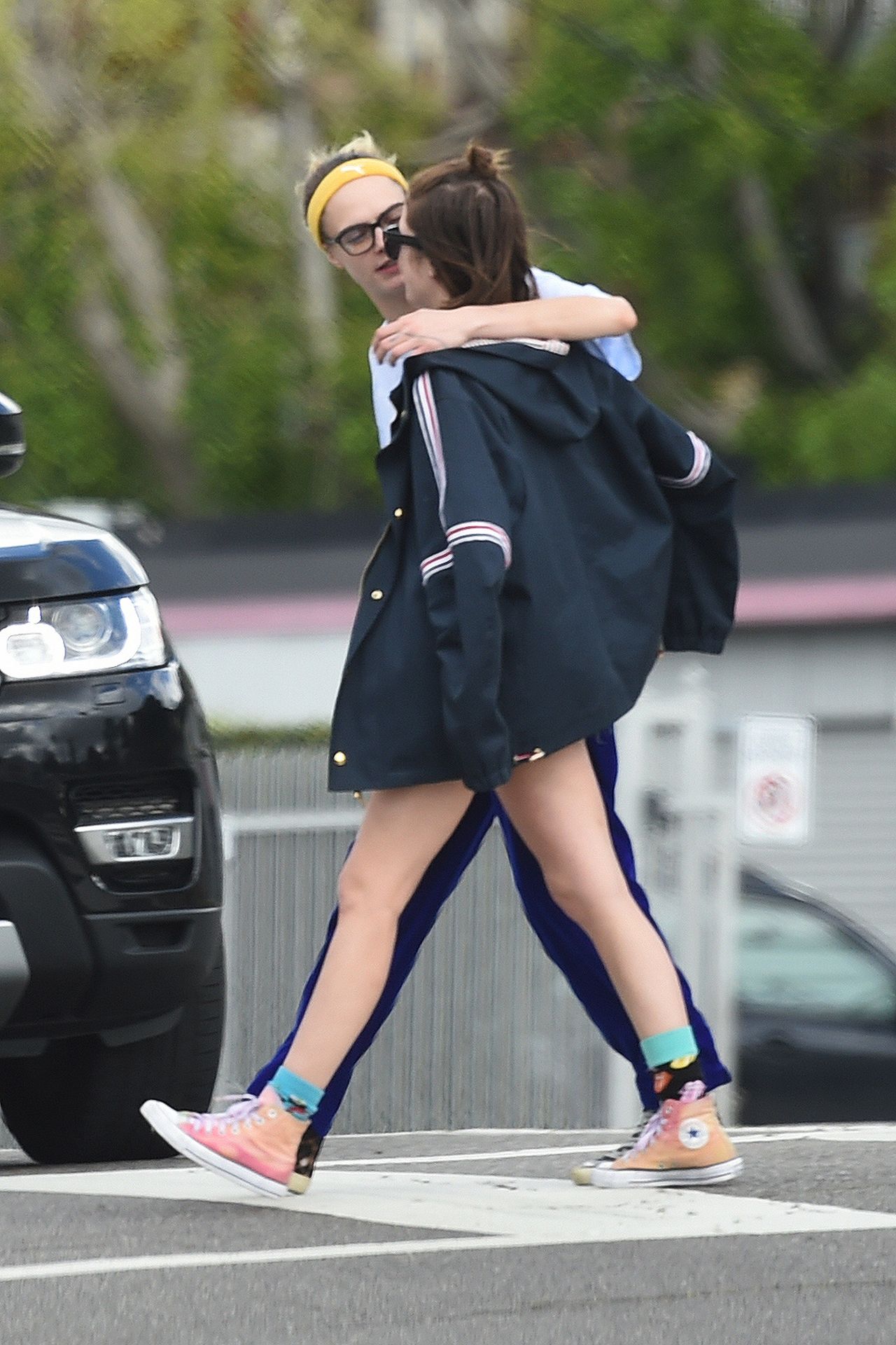 Cara Delevingne & Ashley Benson Head Out For A Walk In Los Angeles 0033