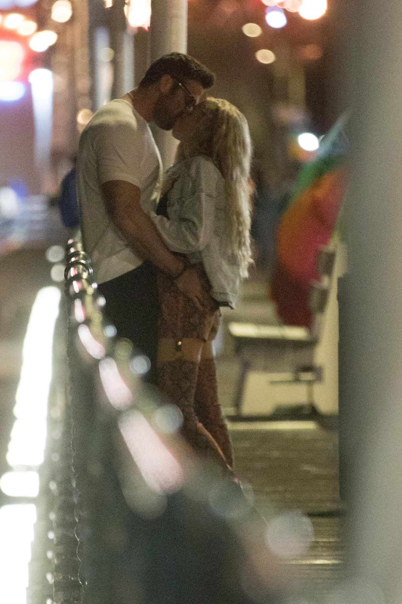 Chad Johnson & Annalise Mishler Are Seen On A Low Key Date At The Santa Monica Pier 0001