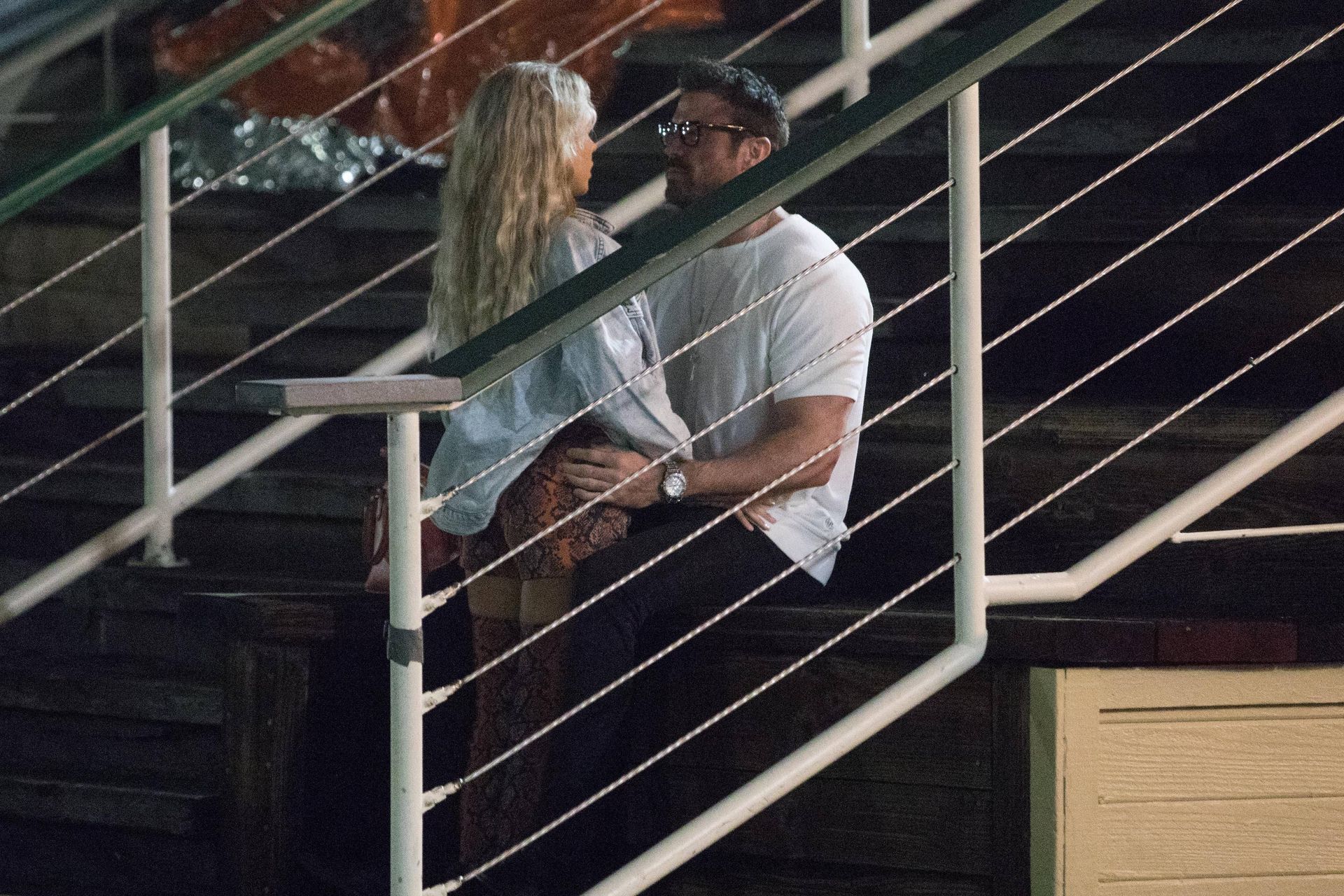 Chad Johnson & Annalise Mishler Are Seen On A Low Key Date At The Santa Monica Pier 0007