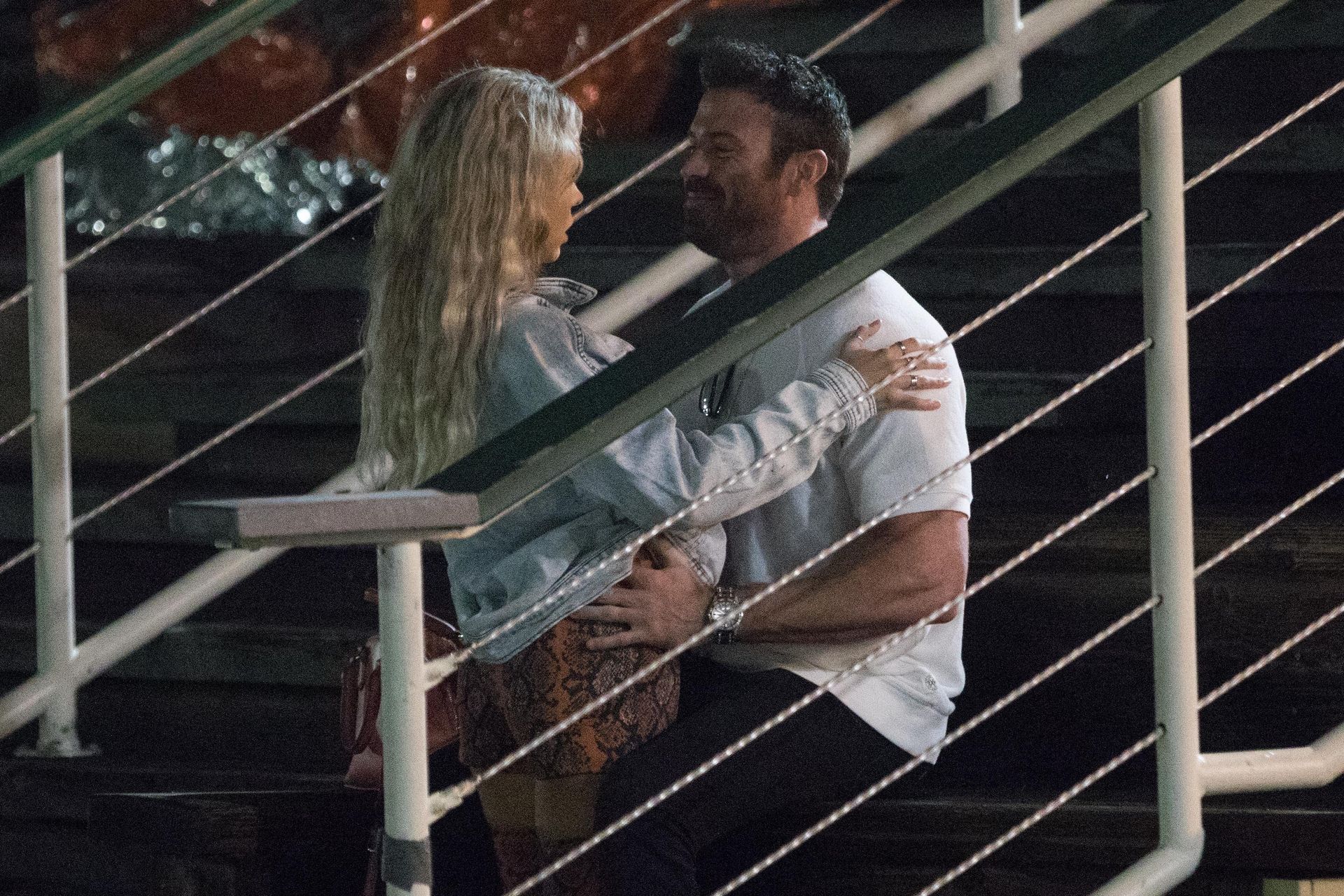 Chad Johnson & Annalise Mishler Are Seen On A Low Key Date At The Santa Monica Pier 0009