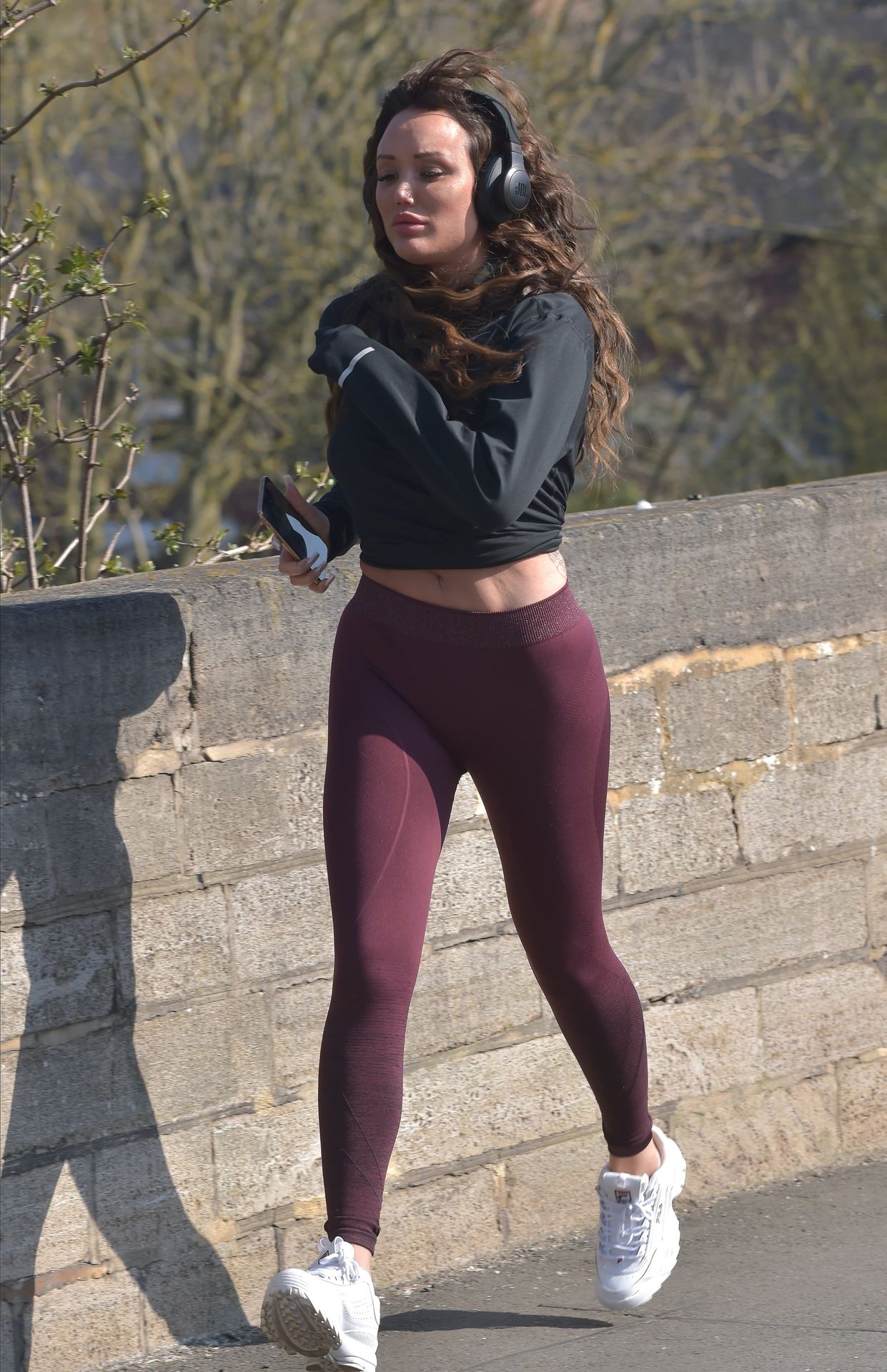 Charlotte Crosby Pictured While Jogging 0026