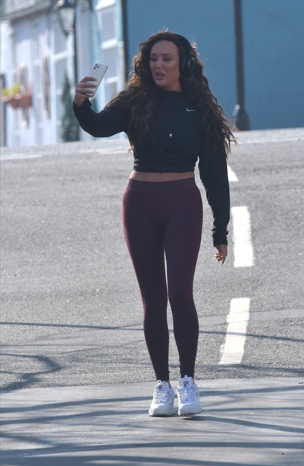 Charlotte Crosby Pictured While Jogging 0028