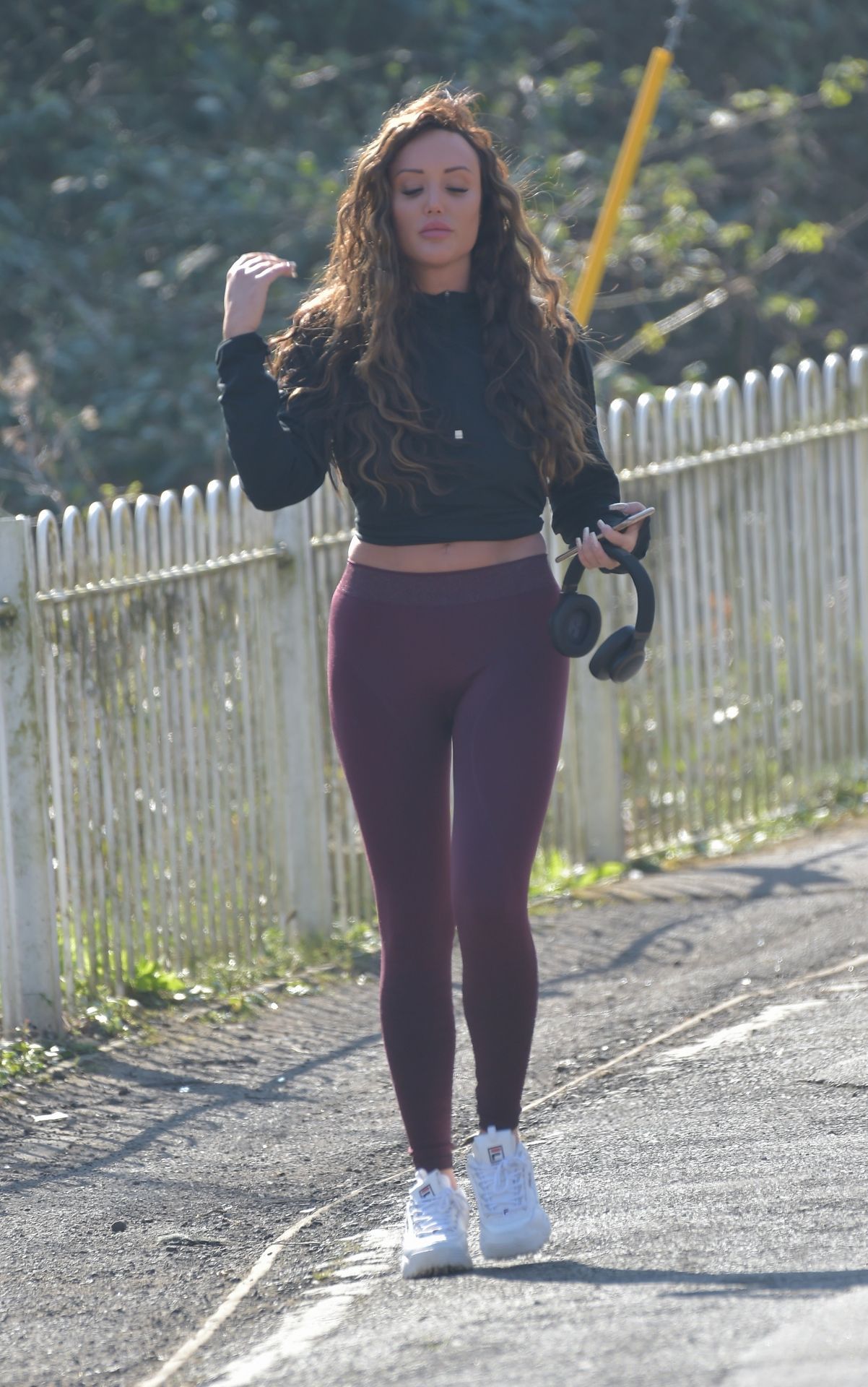 Charlotte Crosby Pictured While Jogging 0032