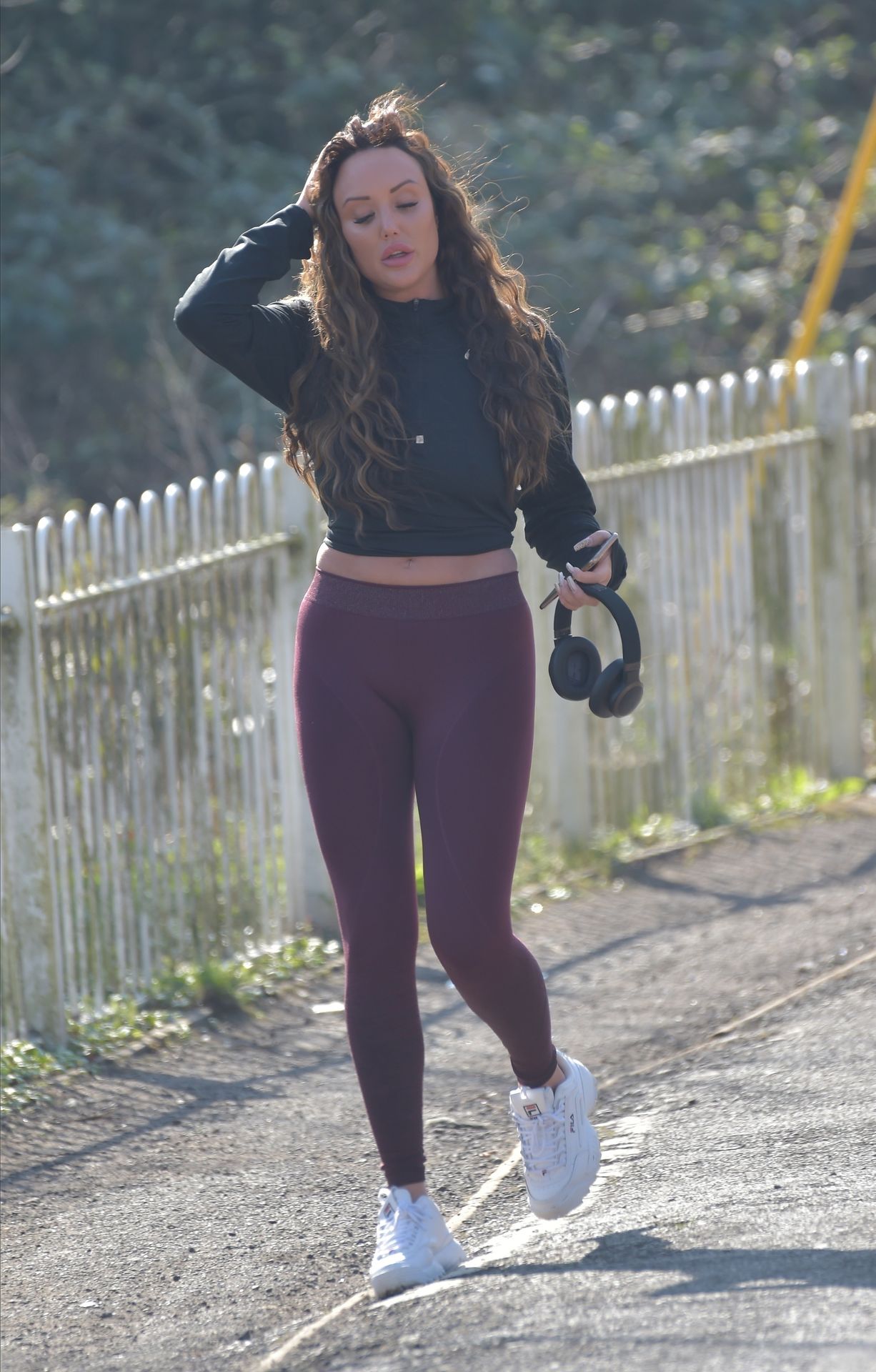 Charlotte Crosby Pictured While Jogging 0033