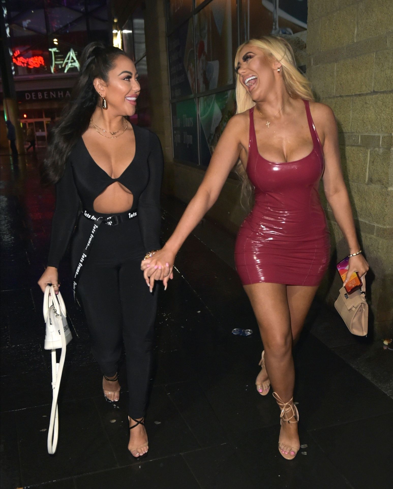 Chloe Ferry & Sophie Kasaei Hit The Toon 0022