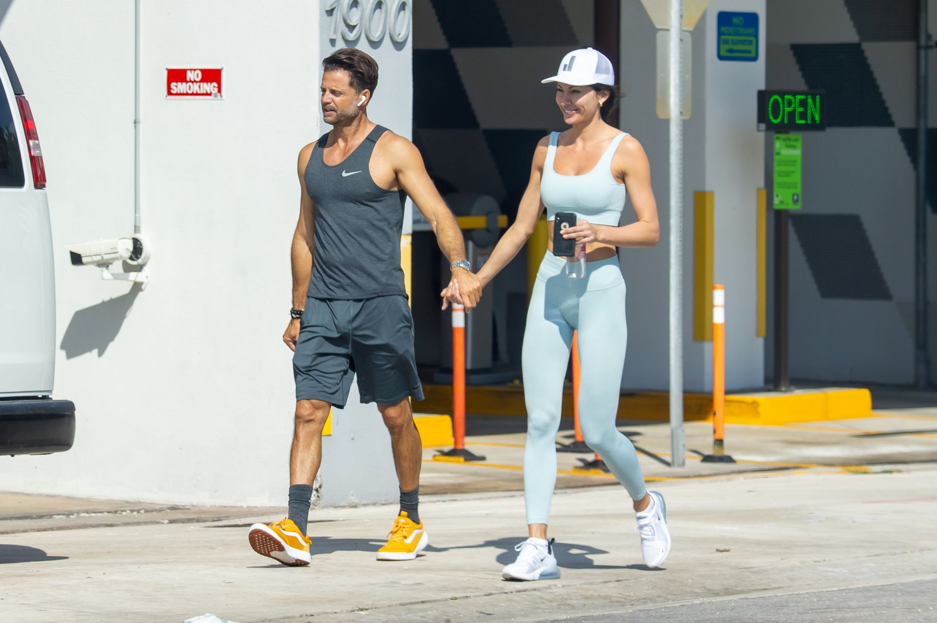 David Charvet Spotted Leaving A Workout With His Fitness Model Girlfriend In Miami 0007