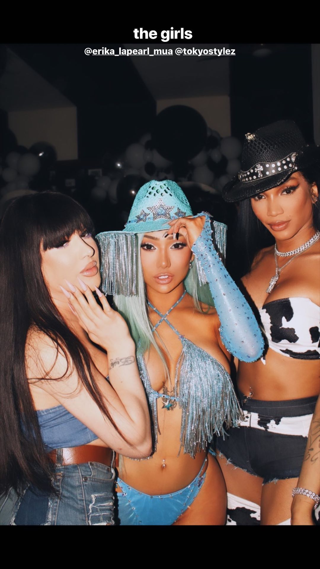 Nikita Dragun Shows Off All Her Assets While Rocking All Blue Arriving At Madison Beer’s 21st Birthday 0028