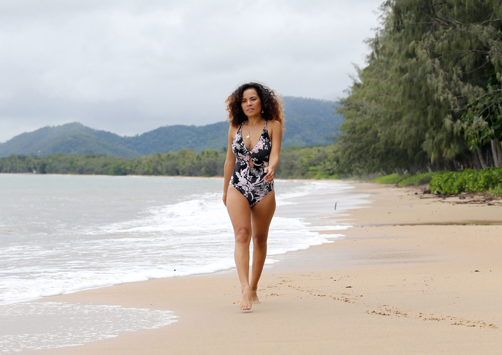 Sam Clark Poses For A Swimwear Photoshoot In Australia 0032