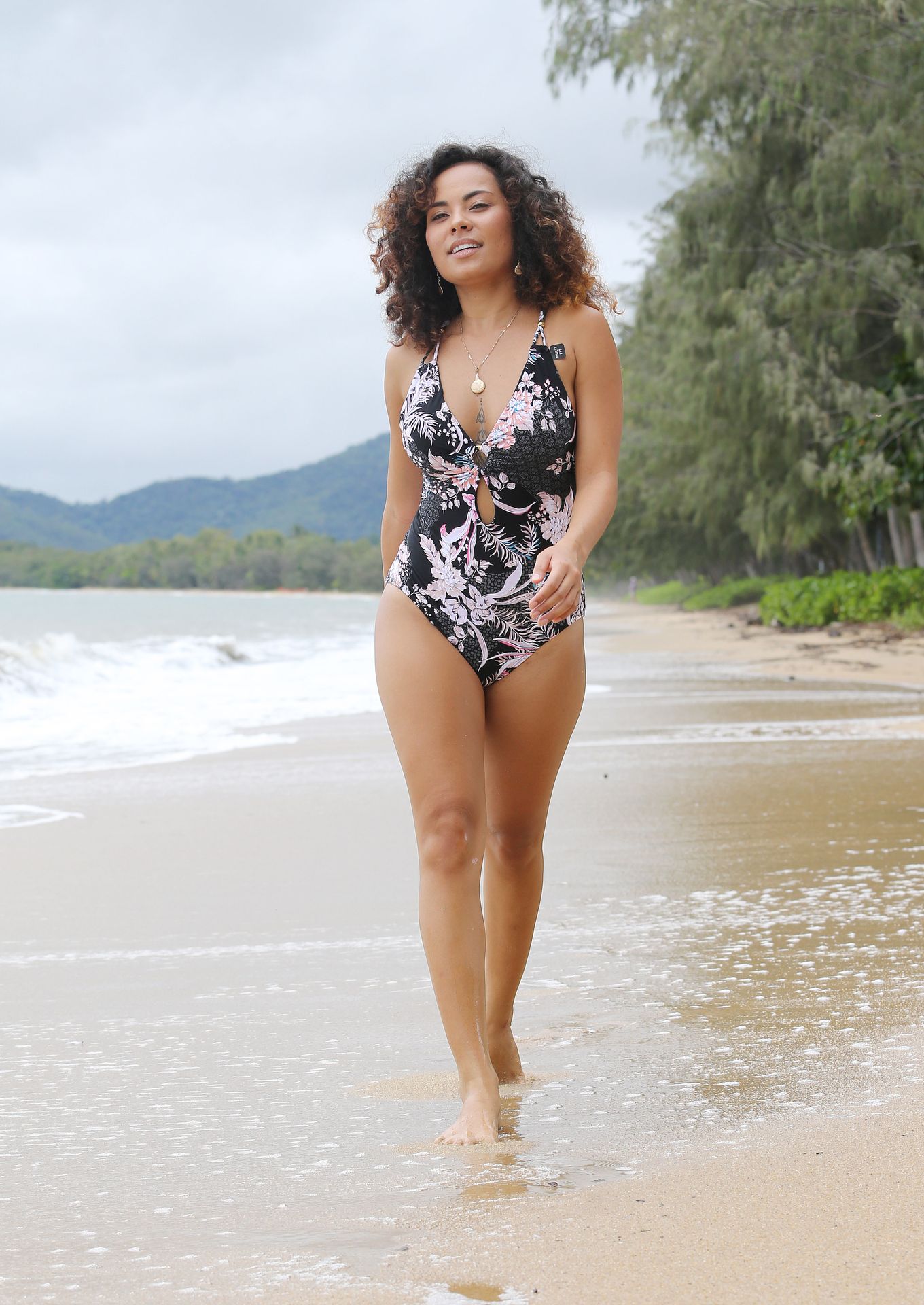 Sam Clark Poses For A Swimwear Photoshoot In Australia 0067