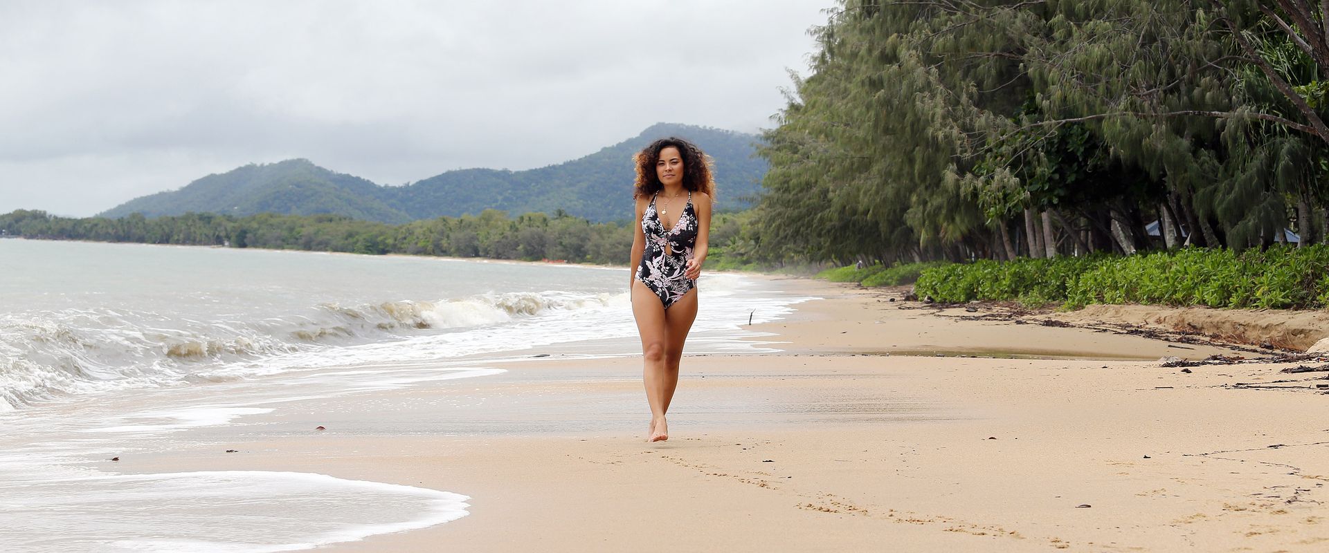 Sam Clark Poses For A Swimwear Photoshoot In Australia 0071