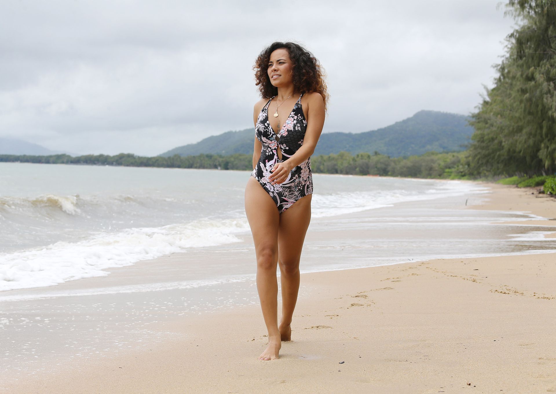 Sam Clark Poses For A Swimwear Photoshoot In Australia 0072