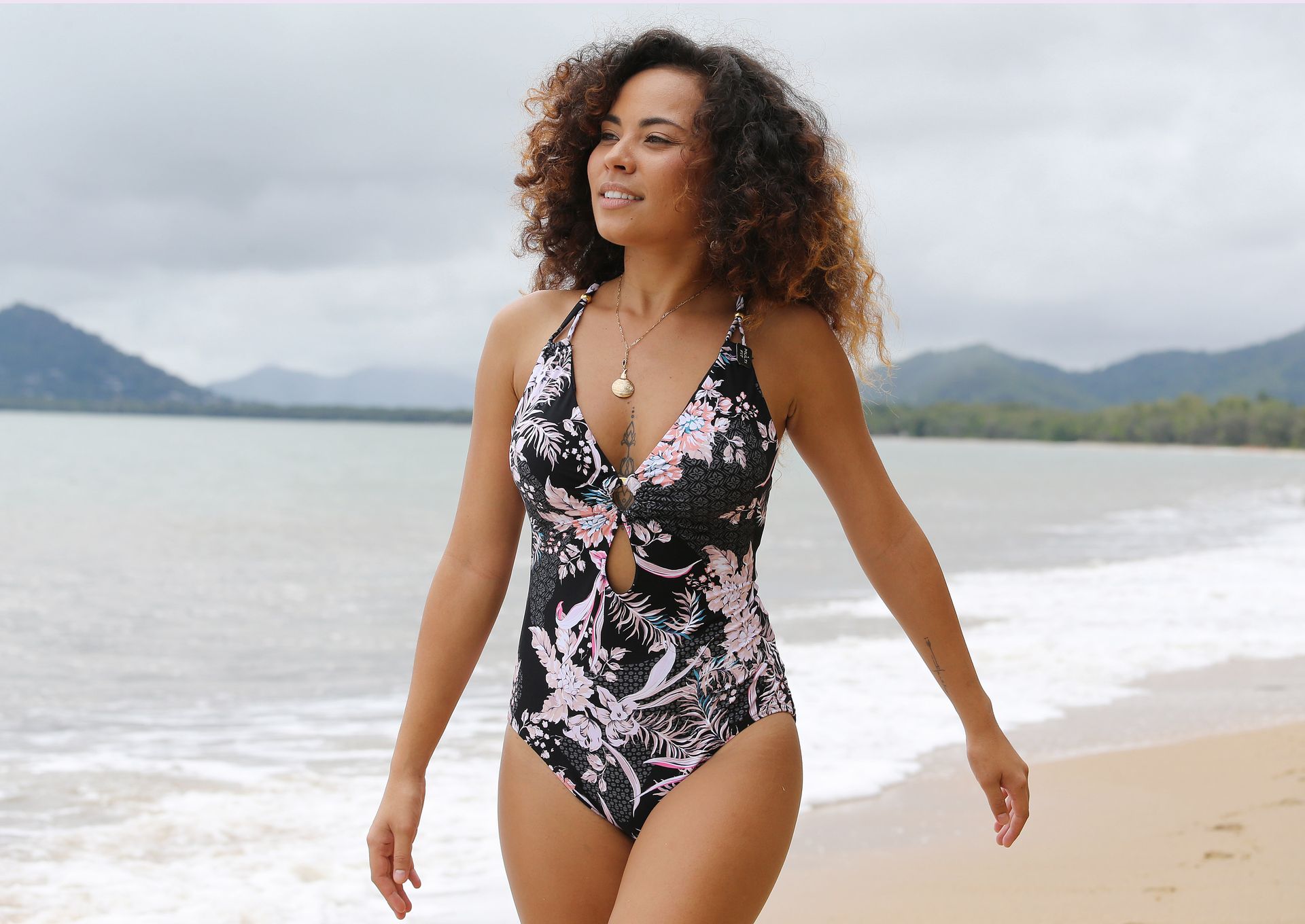 Sam Clark Poses For A Swimwear Photoshoot In Australia 0075