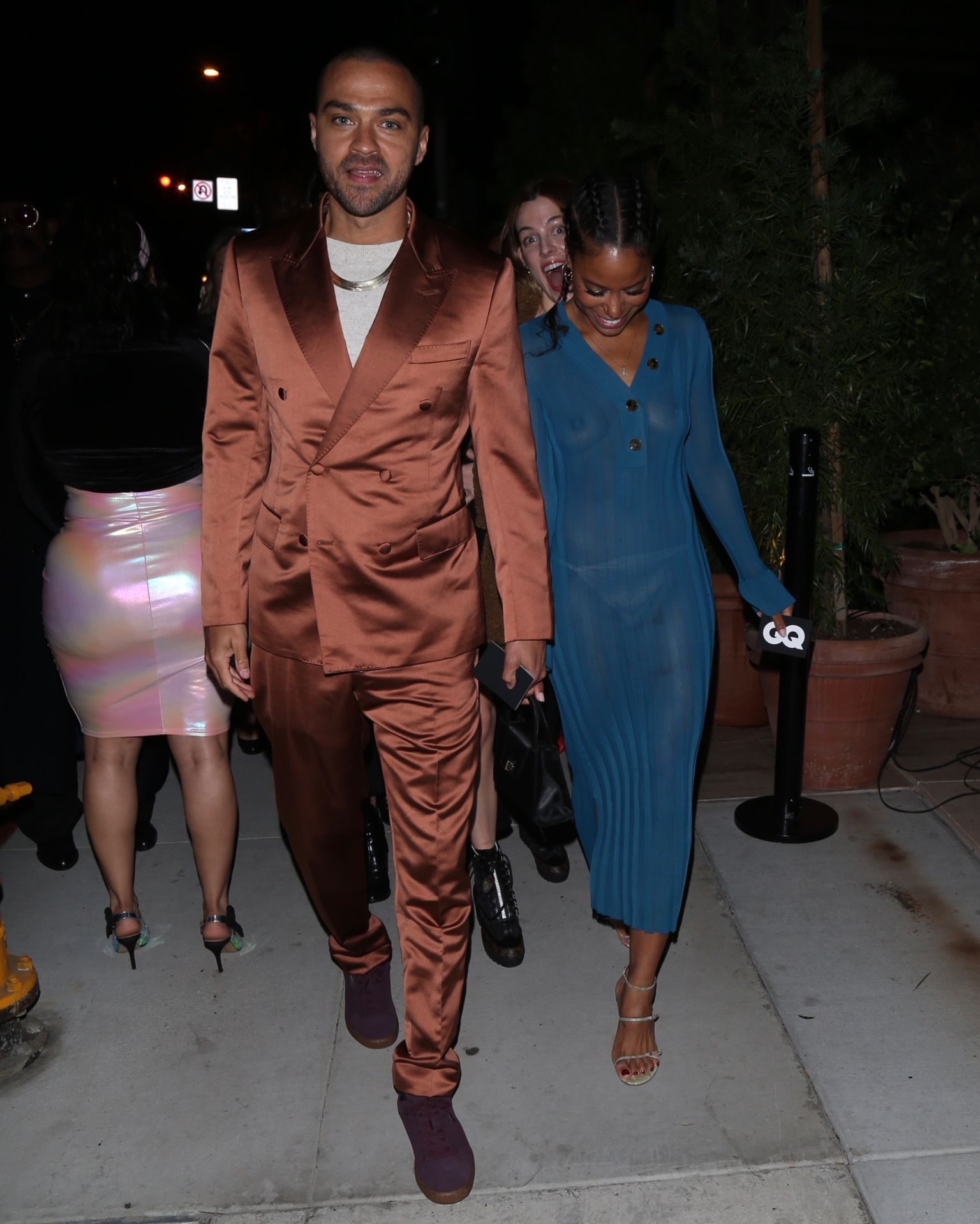 Taylour Paige Suffers Wardrobe Malfunction At Gq Party In West Hollywood 0005