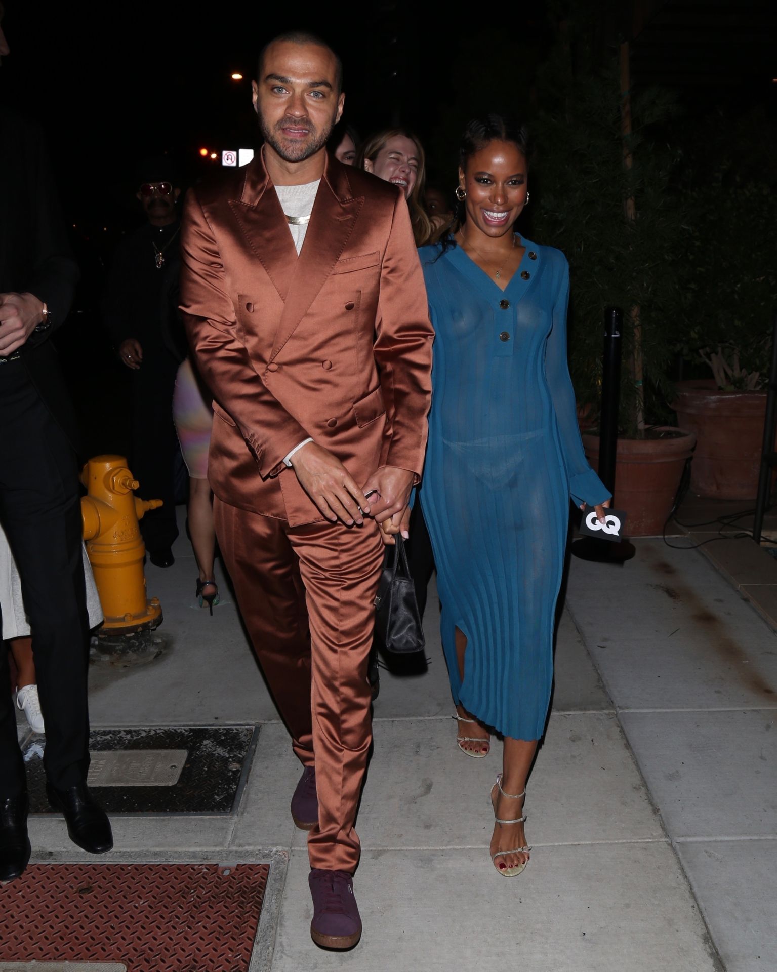 Taylour Paige Suffers Wardrobe Malfunction At Gq Party In West Hollywood 0006