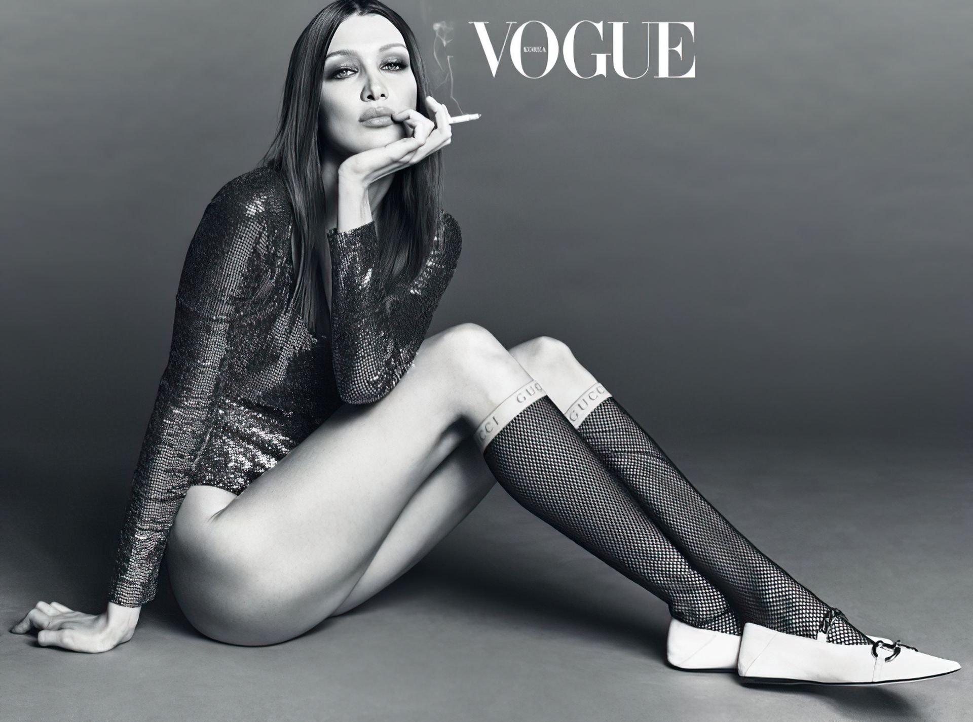 Bella Hadid Stuns In Vogue’s April Issue 0009