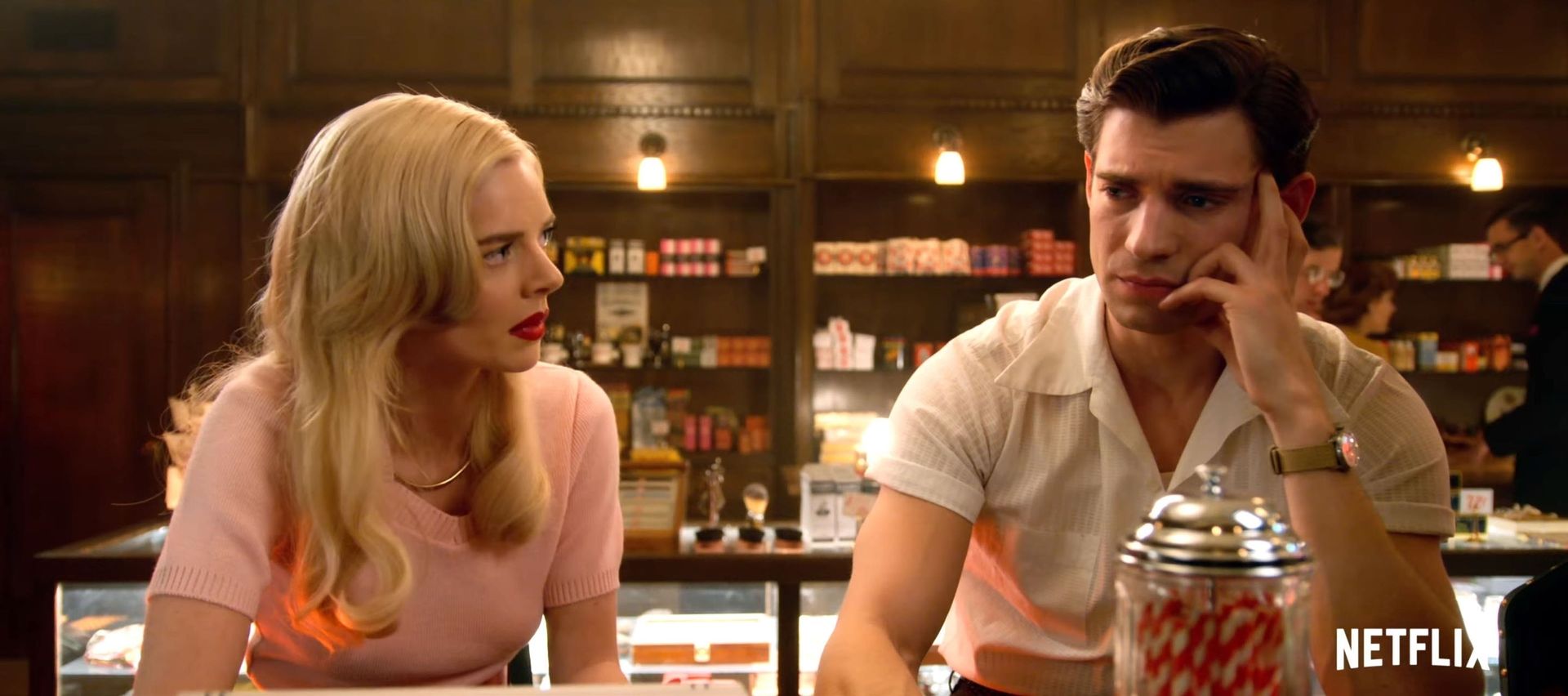 Darren Criss & Laura Harrier Steam Up The Screen In The Trailer For The New Tv Show “hollywood” 0020