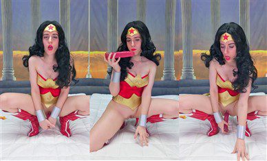 Lana Rain Leaked Onlyfans Nude Wonder Woman Dildo Fucking Porn Video