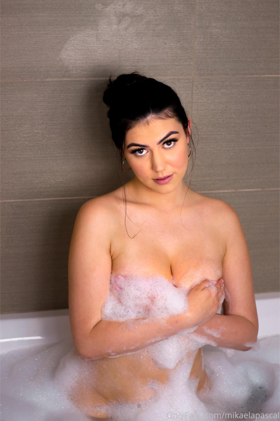Mikaela Pascal Nude In Bath Onlyfans Set Leaked 0002
