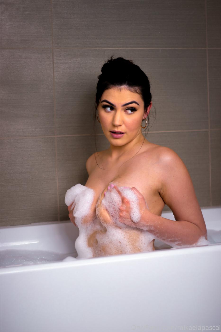 Mikaela Pascal Nude In Bath Onlyfans Set Leaked 0005