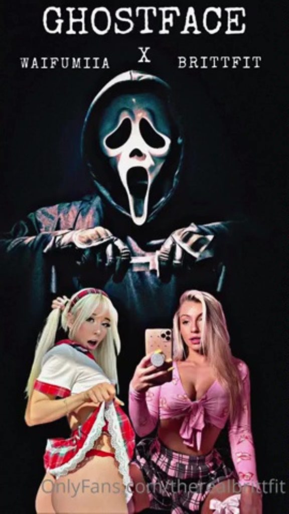 Waifumiia X Therealbrittfit Ghostface Sextape Video Leaked 1